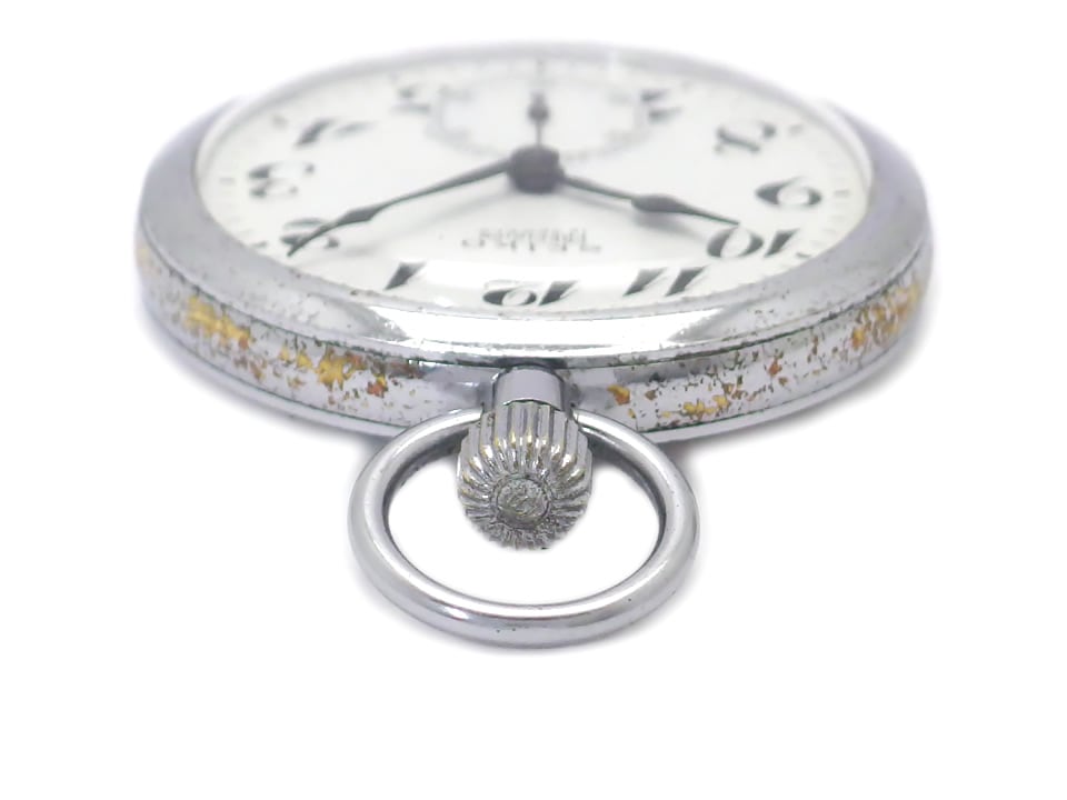 セイコー プレシジョン 懐中時計 15石手巻 鉄道時計 中国支 OH済 昭和