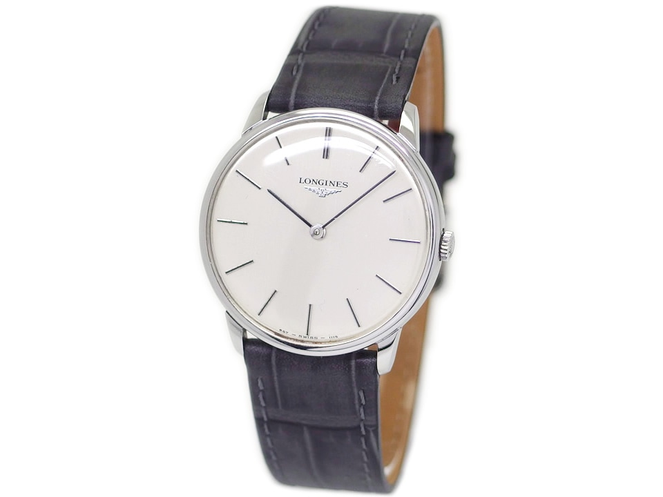 ロンジン Ref.1114 薄型ケース 2針 Cal.L847.4 17石 手巻 OH済