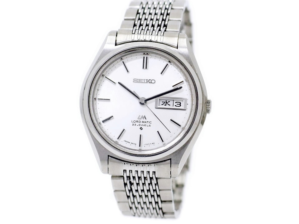 セイコー ロードマチック 5606-7070 自動巻 純正ブレスレット OH済
