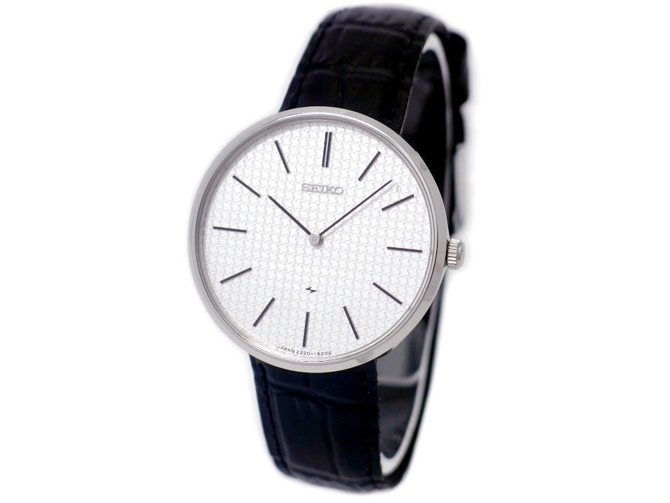 セイコー シャリオ Ref.2220-0540 手裏剣文字盤 24石 手巻 OH済 昭和51