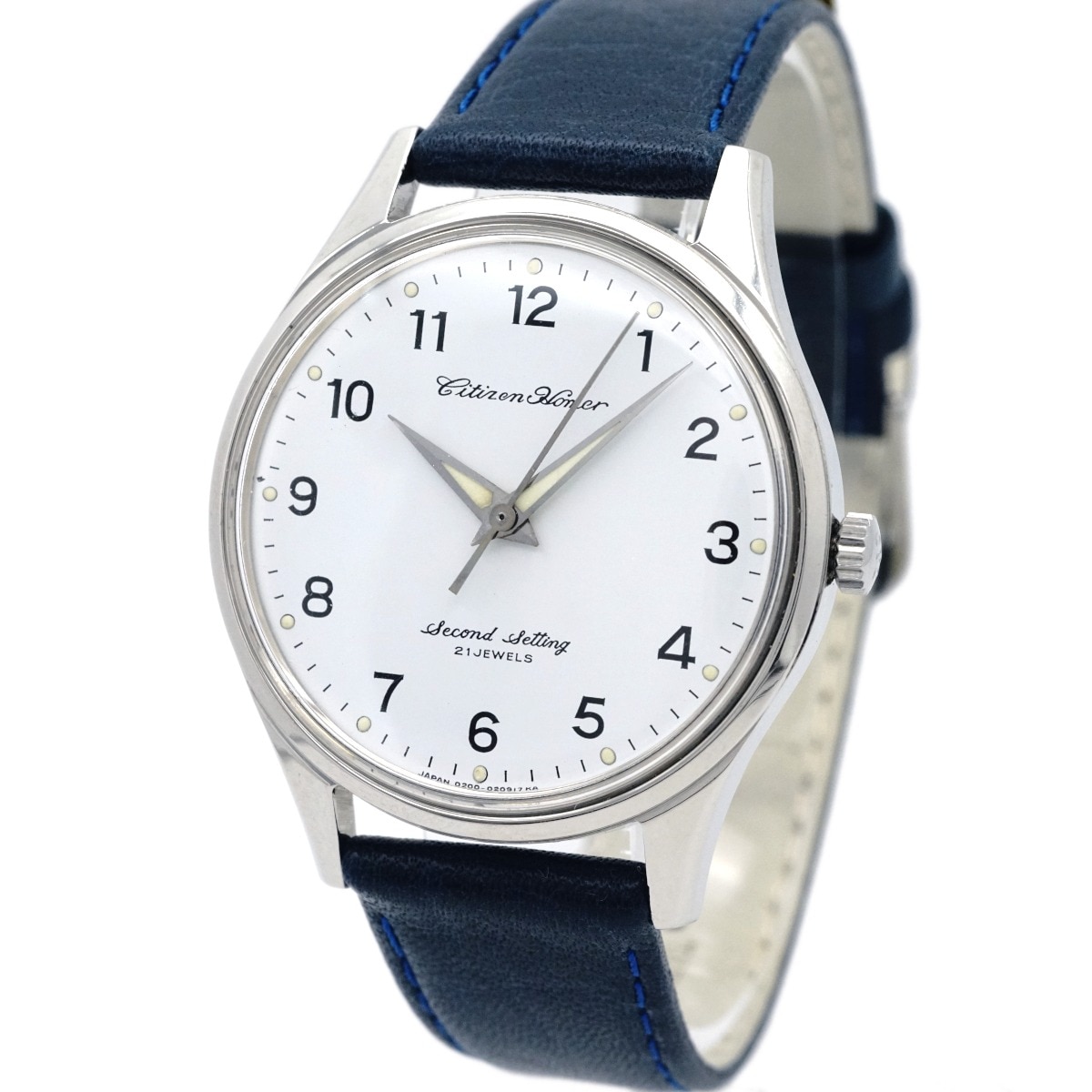 シチズン ホーマー 国鉄 名局 21石 手巻 OH済 1974年製 Citizen
