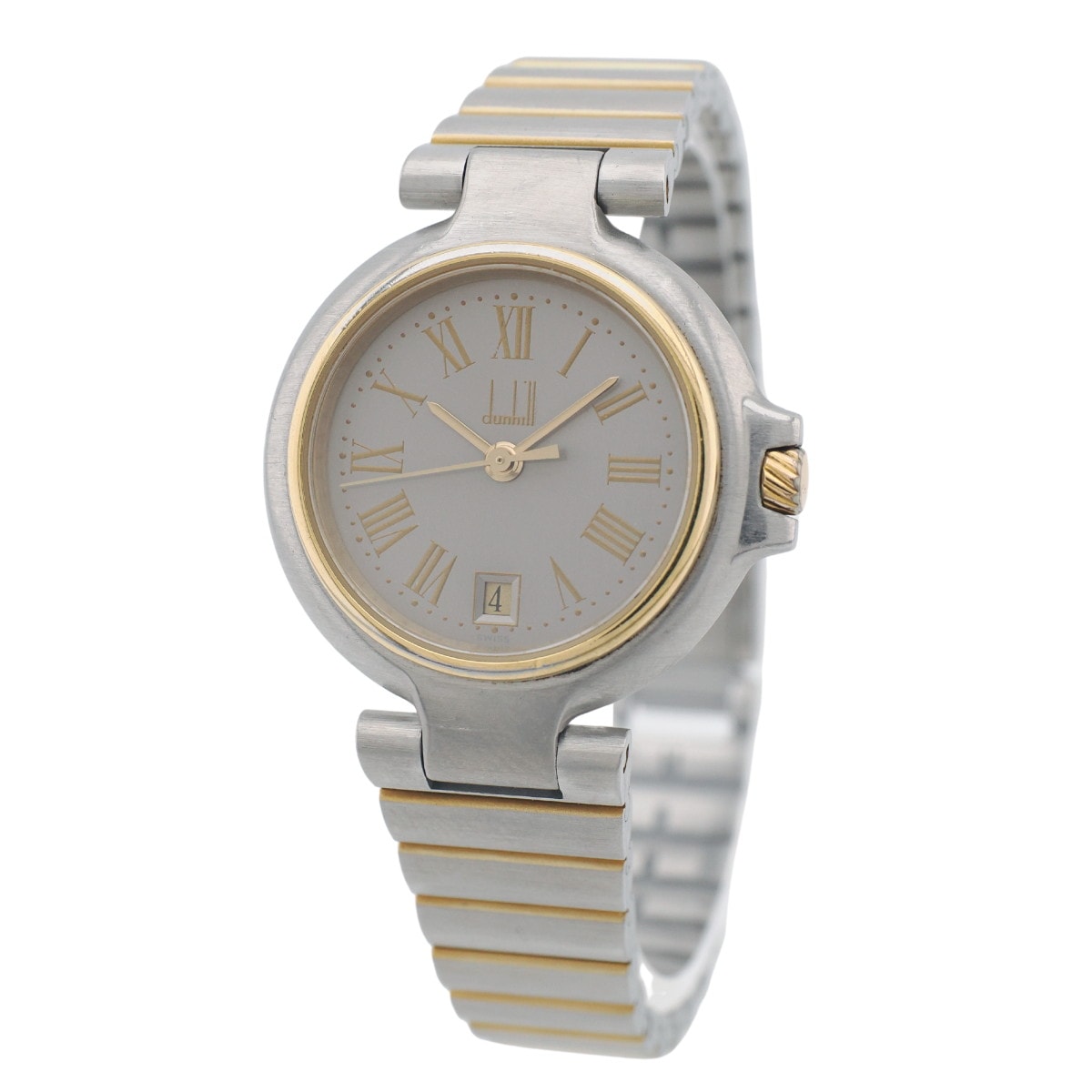 ダンヒル ミレニアム KQ レディース グレー文字盤 クオーツ 1990年代 USED