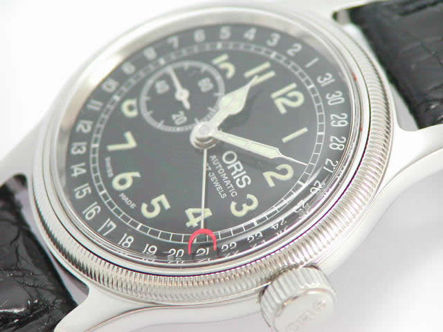 絶盤！オリス ビッグクラウン ポインターデイト 自動巻 スモール