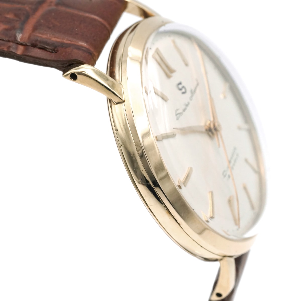 セイコー マーベル 14029 金張りケース Sマーク 赤機械 19石 手巻 OH済