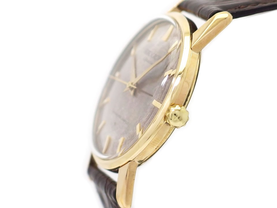 セイコー クラウン スペシャル 15021E 14金張り SD文字盤 Cal.341 23石