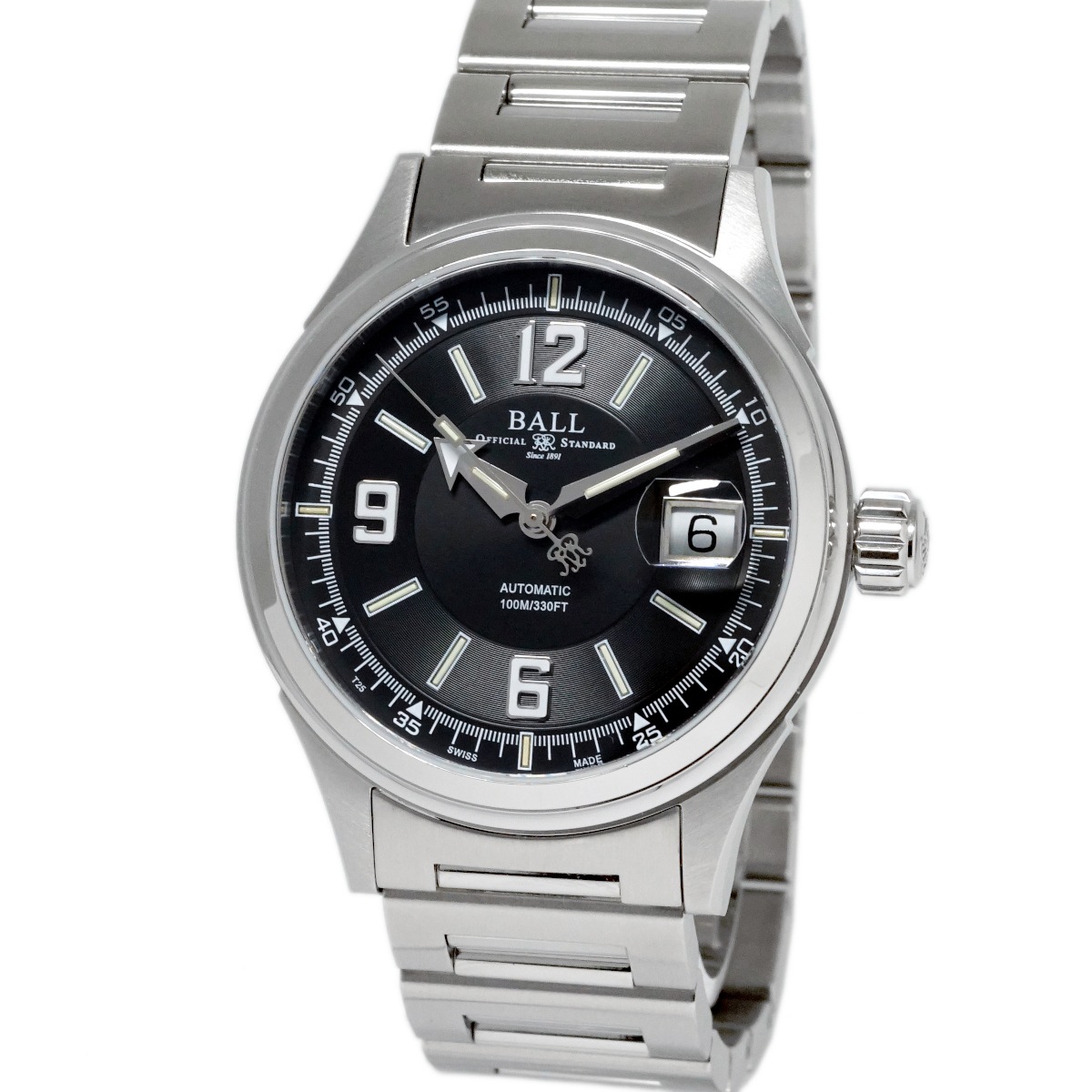 ボールウォッチ ストークマンレーサー NM2088C-S2J-BKWH 自動巻 OH済 USED