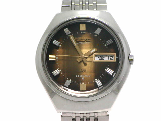セイコー ロードマチック 9面ガラス 5606-7300 自動巻 OH済 昭和49年製