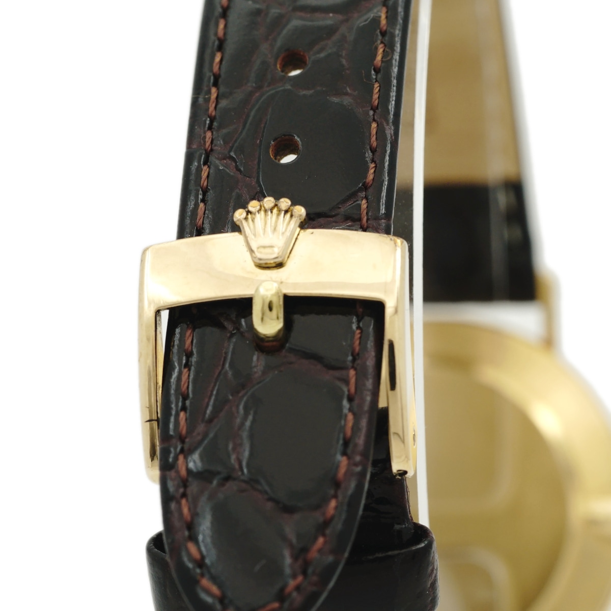 ロレックス チェリーニ メンズ Ref.4112 18金無垢 純正尾錠 Cal.1601