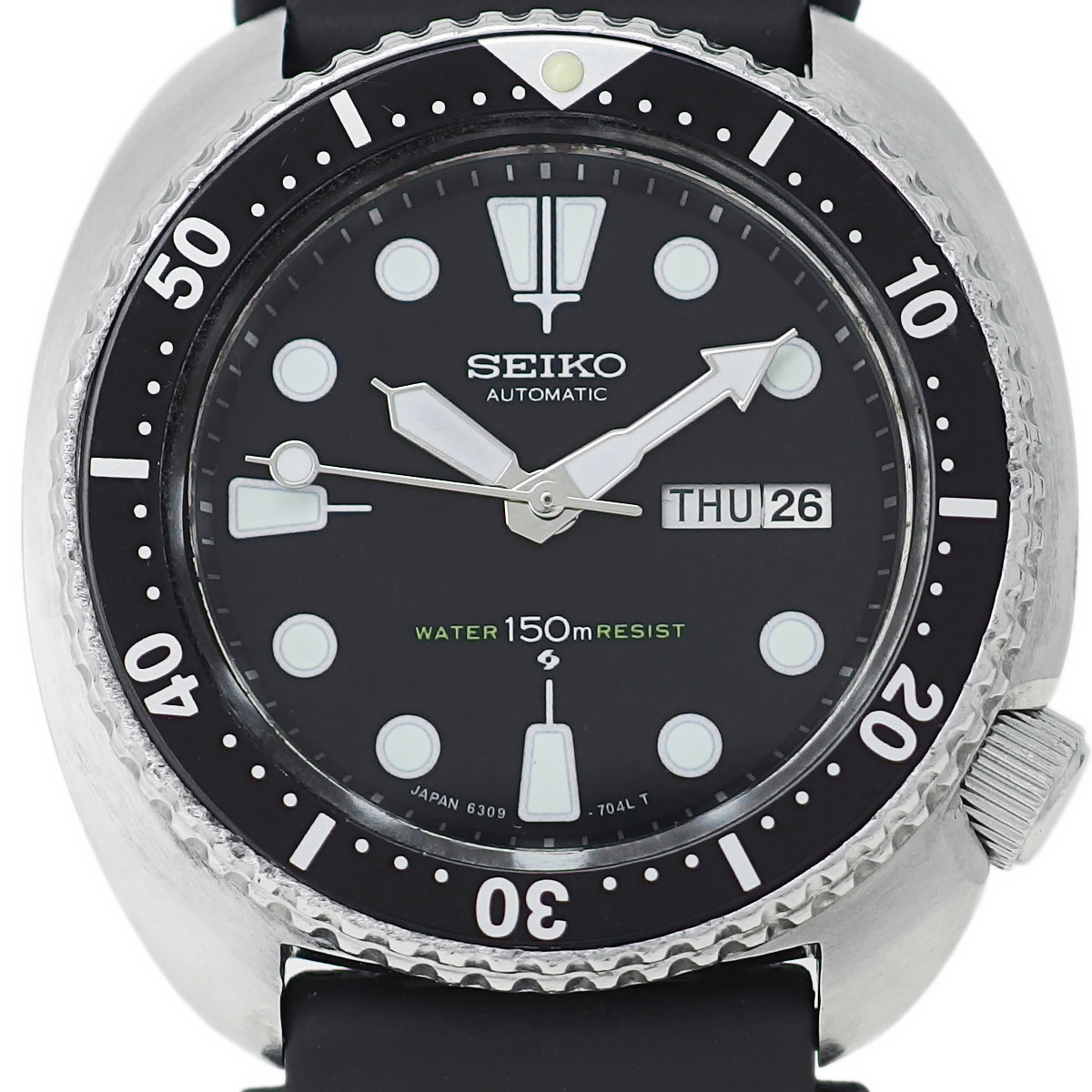 セイコー サードダイバー 6309-7040 海外仕様 英語／ローマ数字