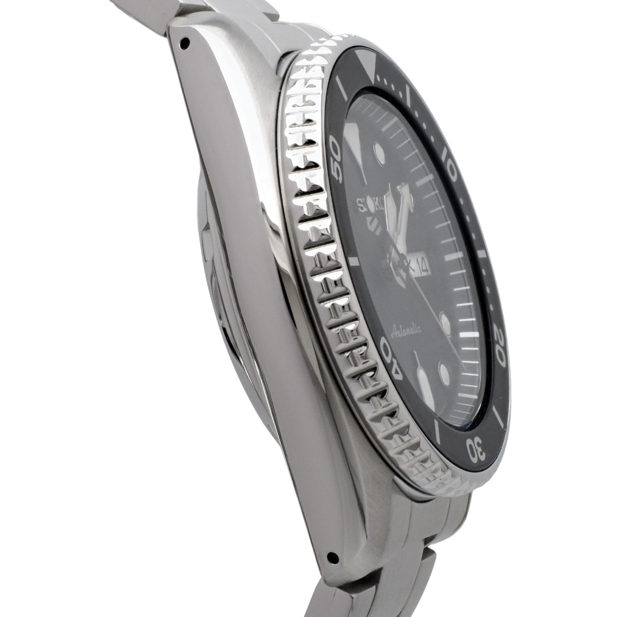 セイコー 5スポーツ メカニカル ブラック文字盤 SBSA225 4R36-14B0