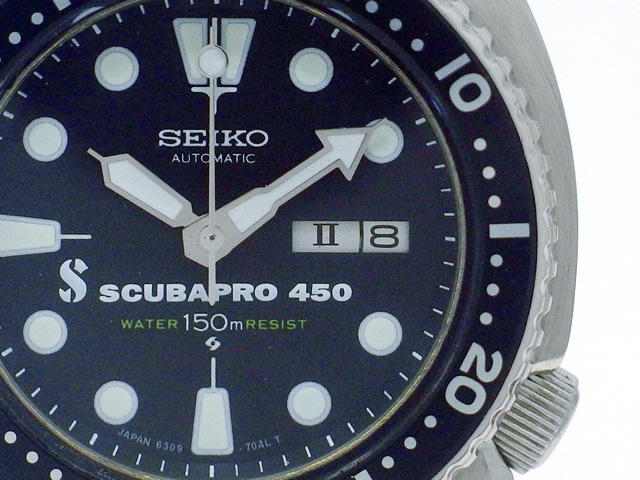 セイコー サードダイバー リダン 6309-7040 自動巻 OH済 昭和56年製