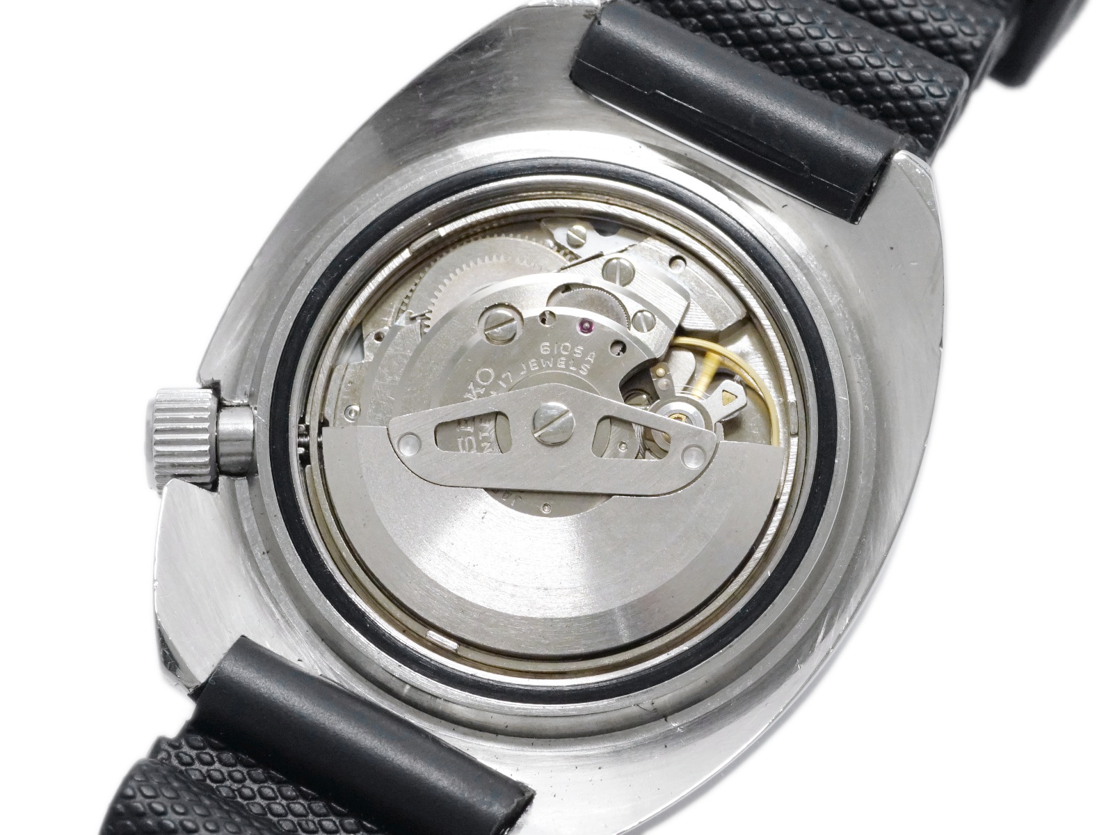 セイコー セカンドダイバー 前期型 150m 6105-8000 新品ガラス 自動巻