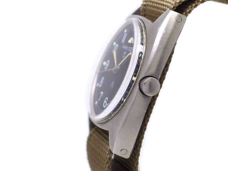 ハミルトン イギリス軍用時計 英国陸軍官給品 ブロードアロー W10-6645