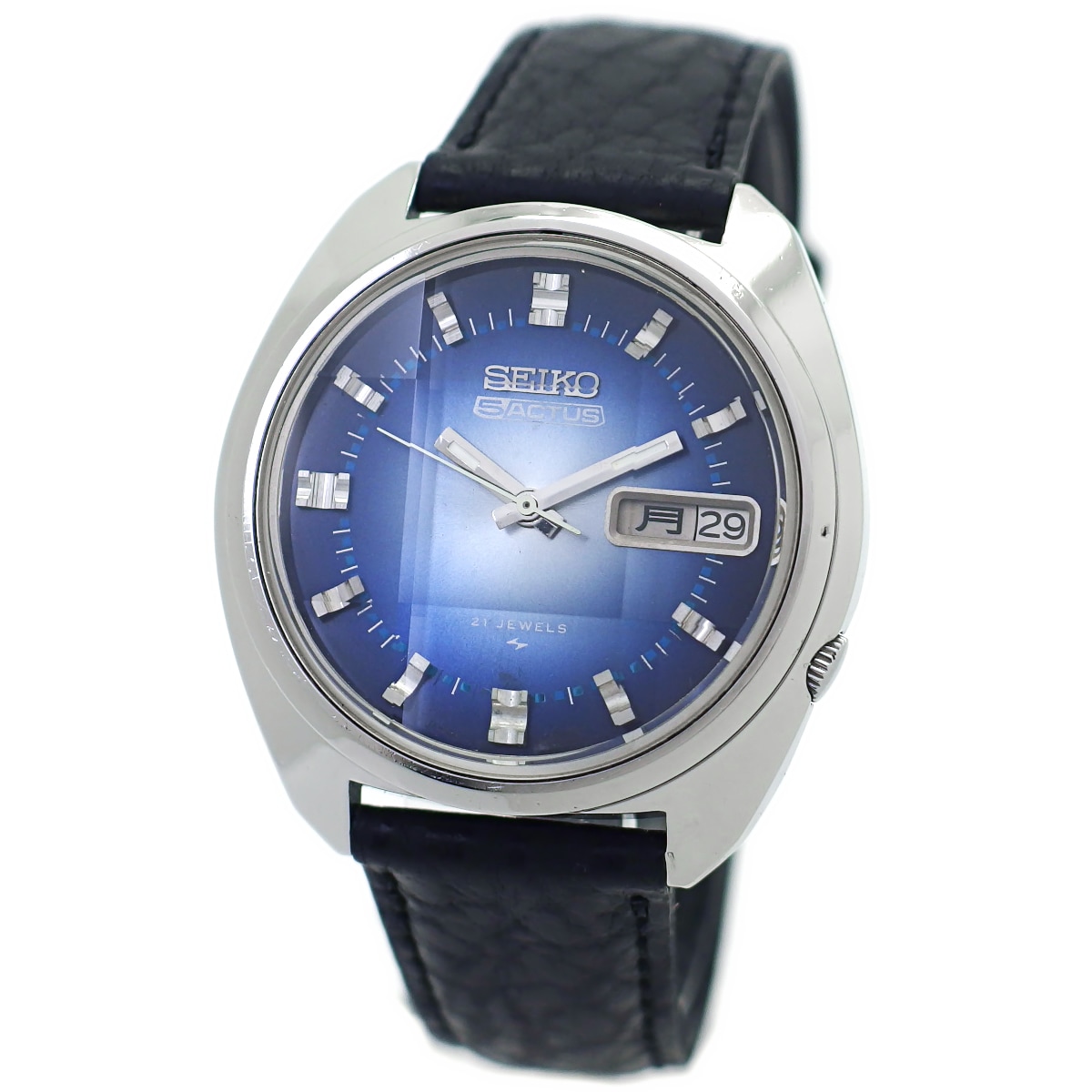 セイコー ファイブアクタス 7019-7210 新品9面カットガラス 自動巻 OH