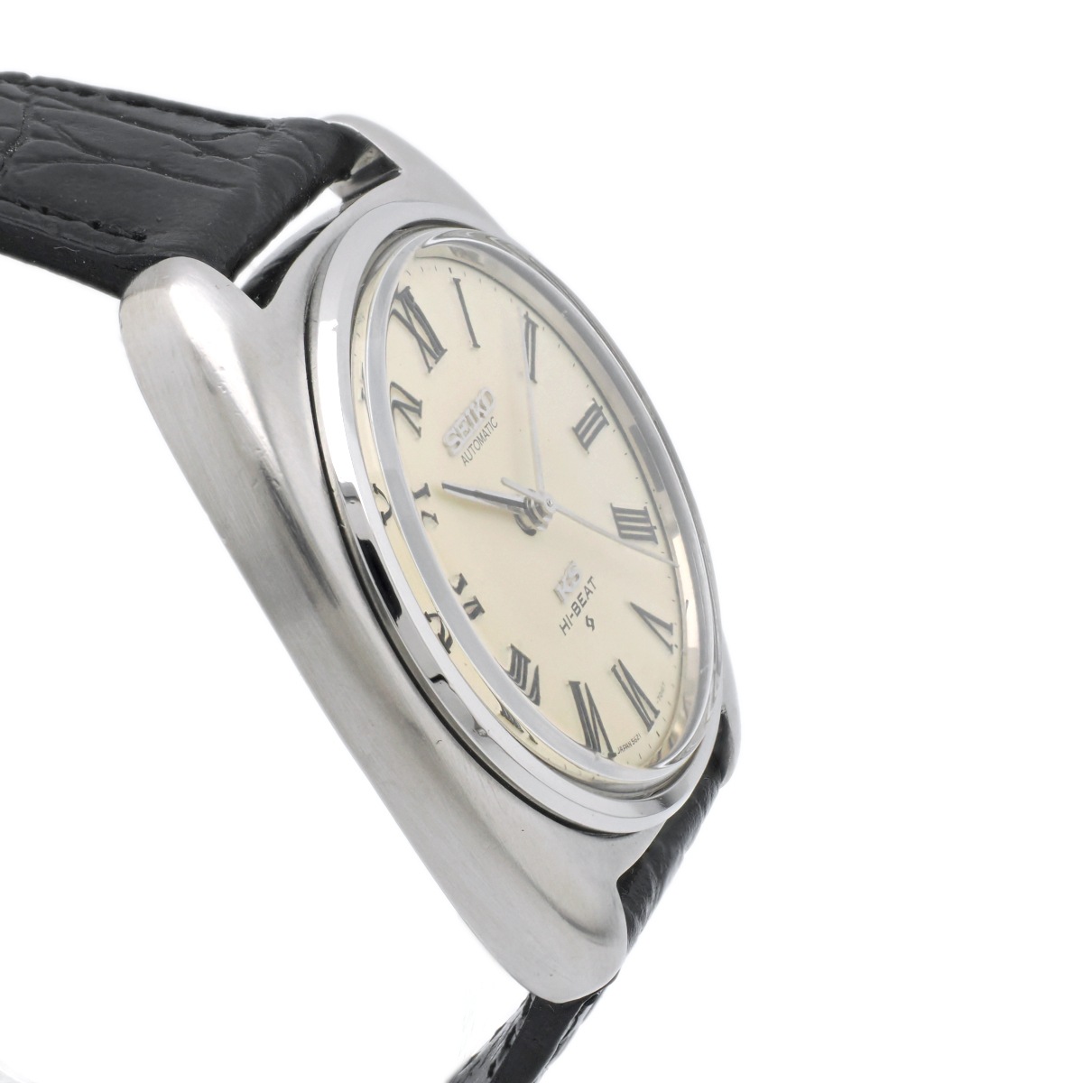 キングセイコー 5621-7000 ノンデイト ベージュ文字盤 ローマ