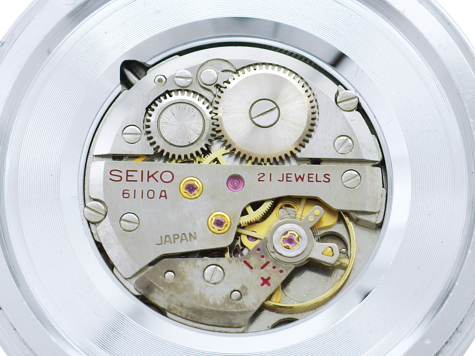 セイコー 鉄道時計 仙鉄 6110-0010 懐中時計 21石 手巻 OH済 昭和