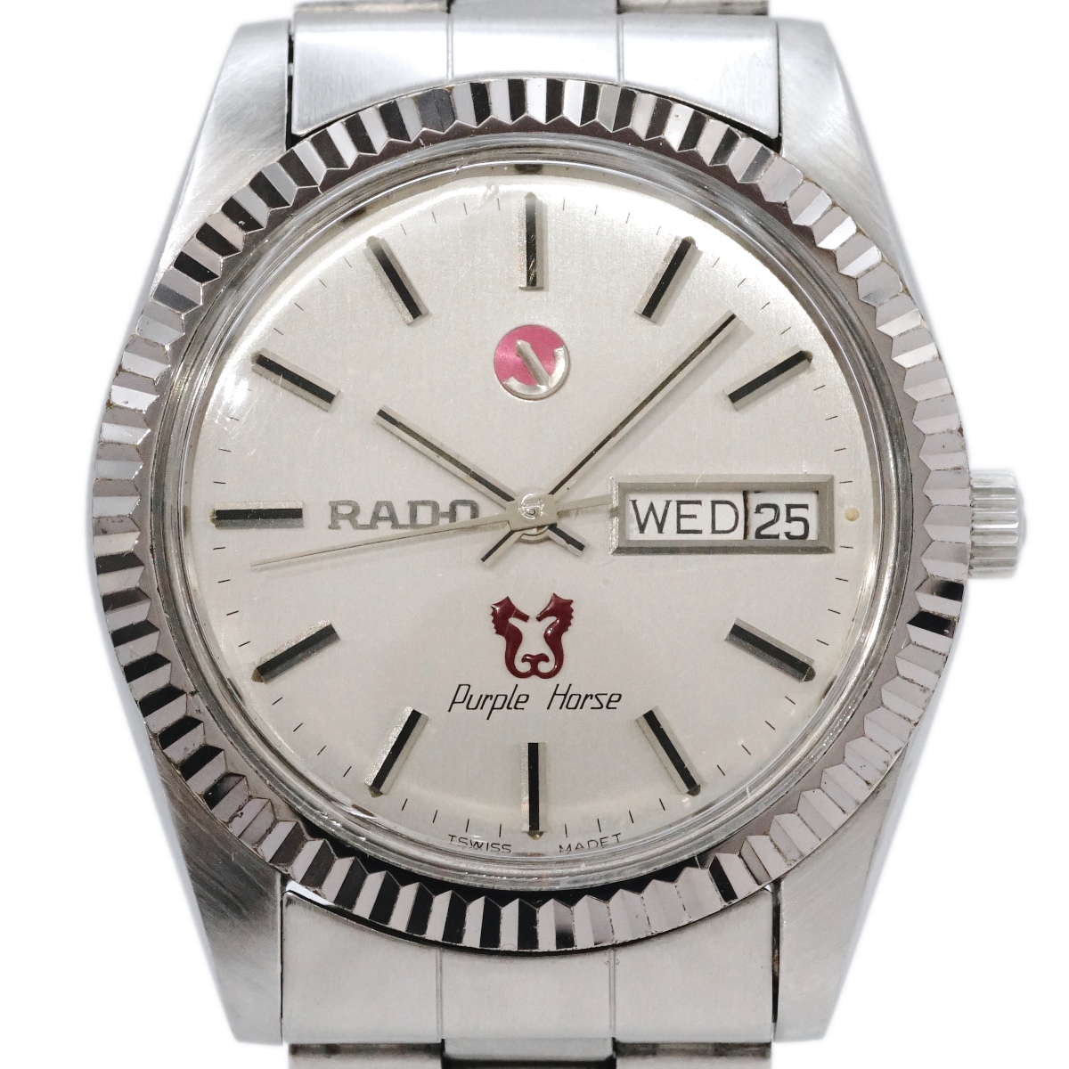 ラドー パープルホース Ref.606.3253.4 金色ムーブメント ETA2878 自動