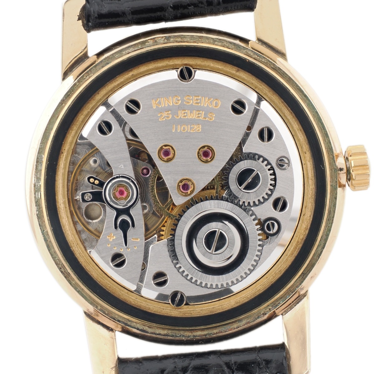 キングセイコー J14102E 1st SD文字盤 14金張り 25石 手巻 OH済