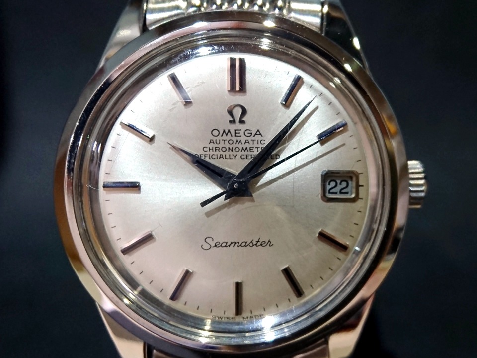 オメガ シーマスター クロノメーター 168.024 純正ブレス Cal.564 自動