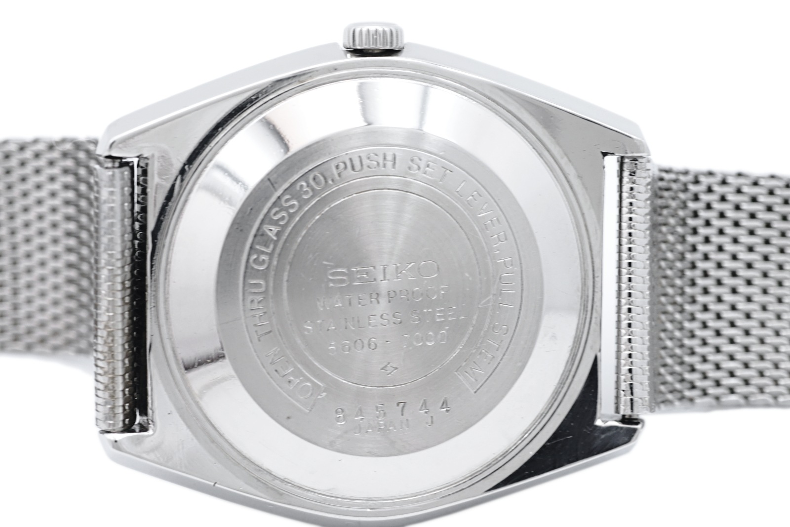 セイコー ロードマチック 5606-7000 社外ブレスレット 自動巻 OH済