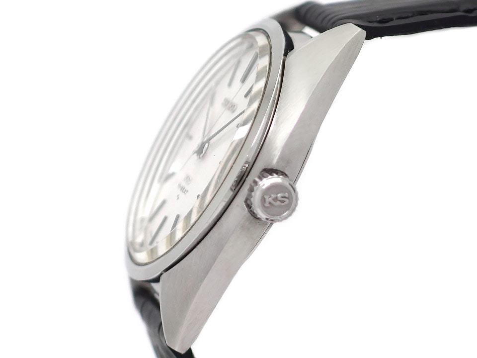 キングセイコー 45-7010 絹目文字盤 ノンデイト ハイビート 手巻 OH済