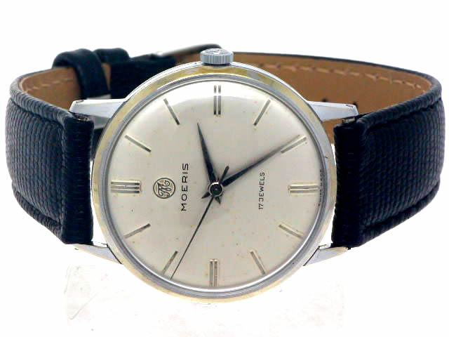 モーリス グランプリ 17石 手巻 スイス製 OH済 1950年代