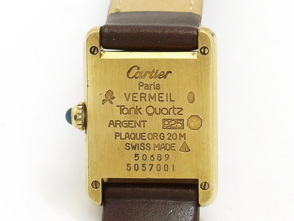 カルティエ マストタンク ヴェルメイユ Ref.5057001 レディース