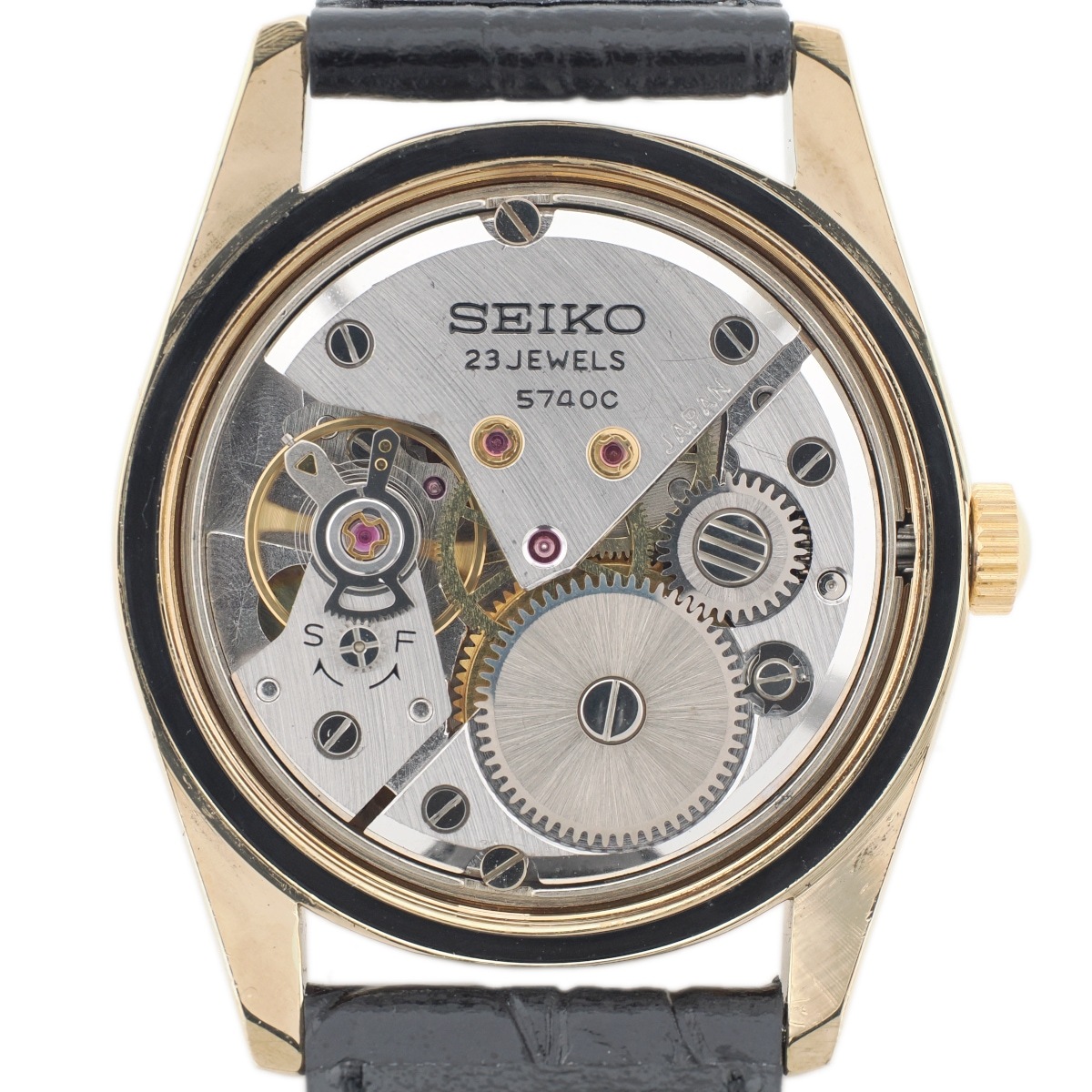 セイコー ロードマーベル 36000 5740-8000 金メッキ 手巻 OH済 昭和51