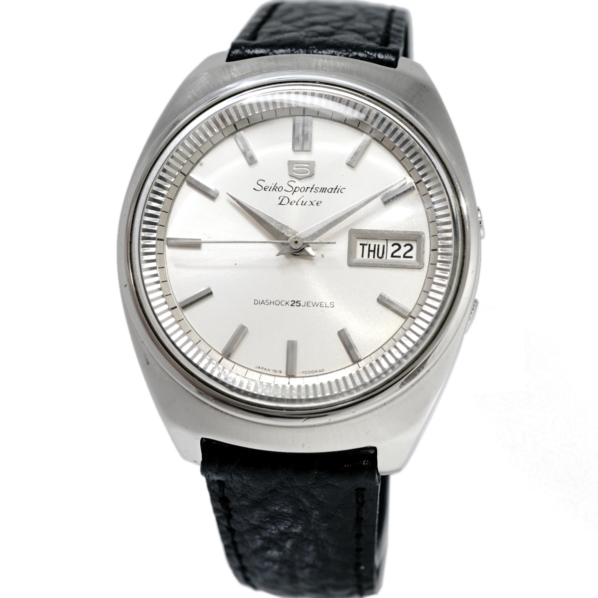 セイコー スポーツマチック ファイブデラックス 7619-7020 自動巻 OH済