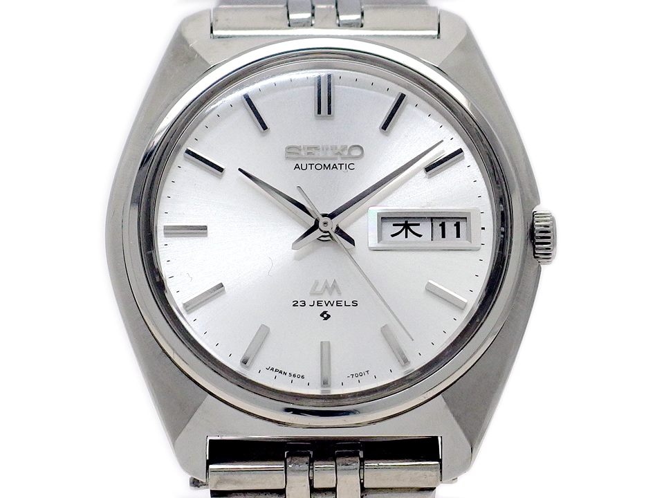 セイコー ロードマチック 5606-7000 自動巻 OH済 昭和49年製