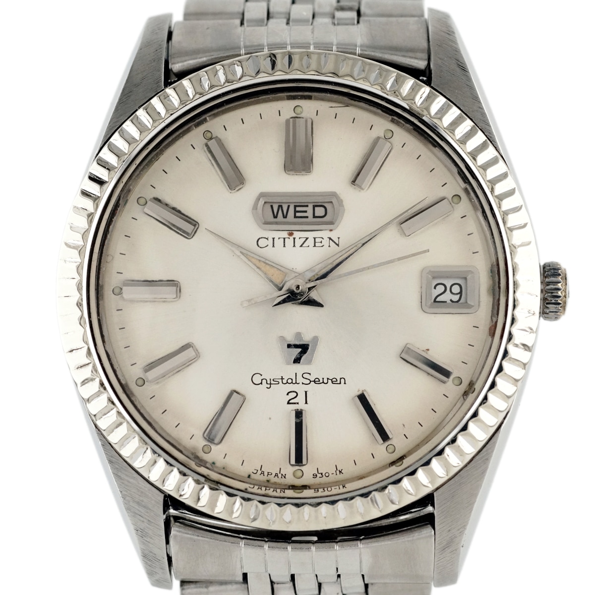 シチズン クリスタルセブン 21石 ACSS 52903a-C 自動巻 OH済 昭和42年/1967
