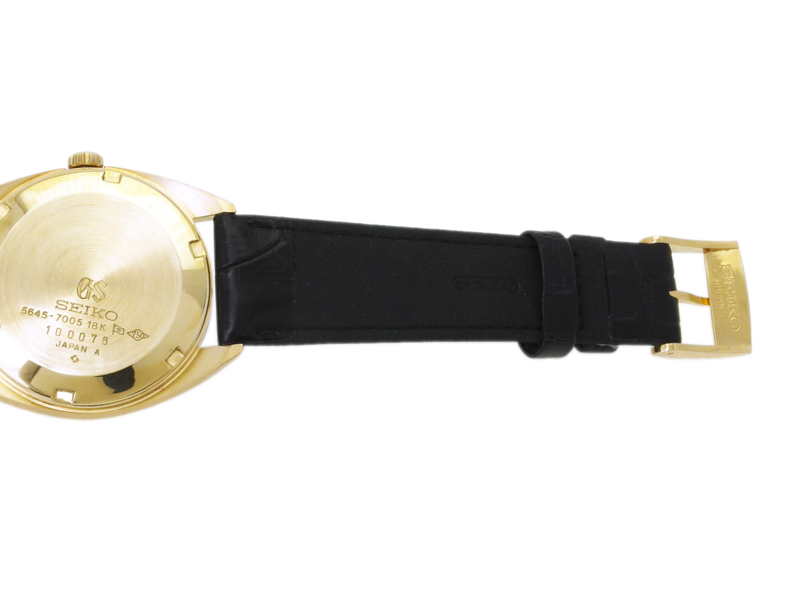 希少】グランドセイコー 5645-7005 18金無垢ケース・純正尾錠 自動巻