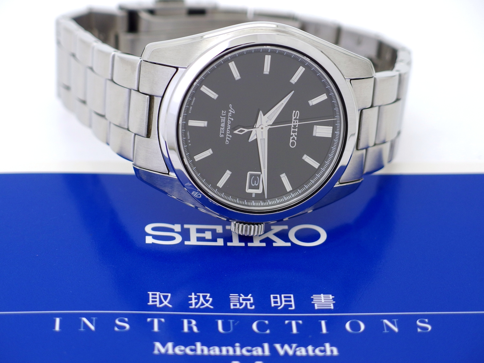 セイコー メカニカル SARB033 ブラック文字盤 6R15-00C0 自動巻 2015年