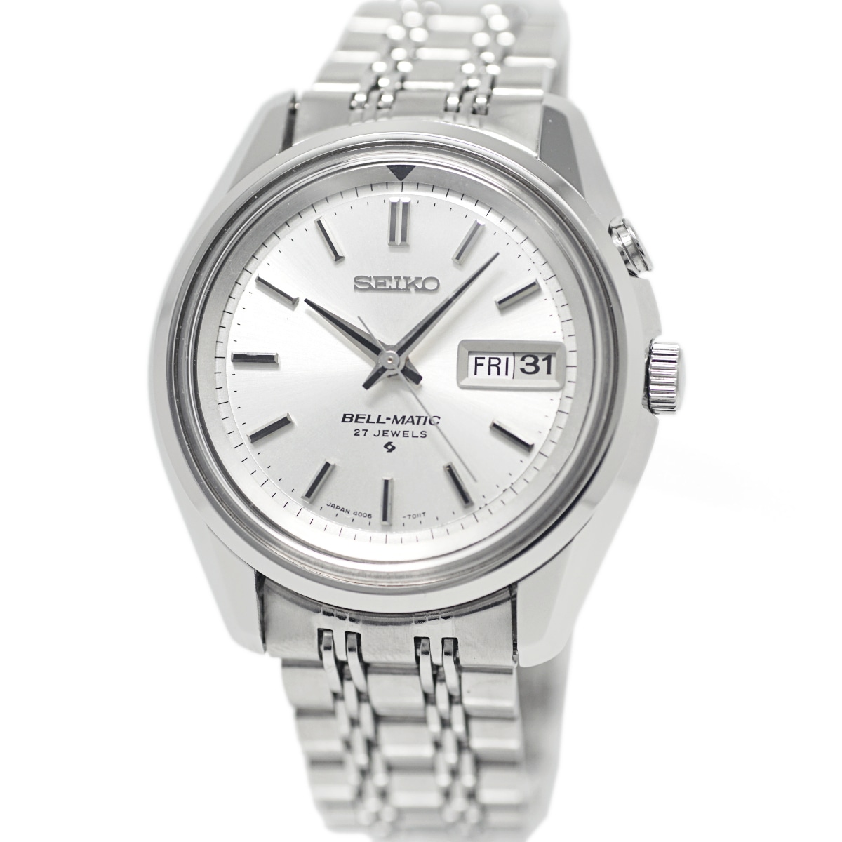 セイコー ベルマチック デイデイト 4006-7012 純正ブレス 箱・取扱説明