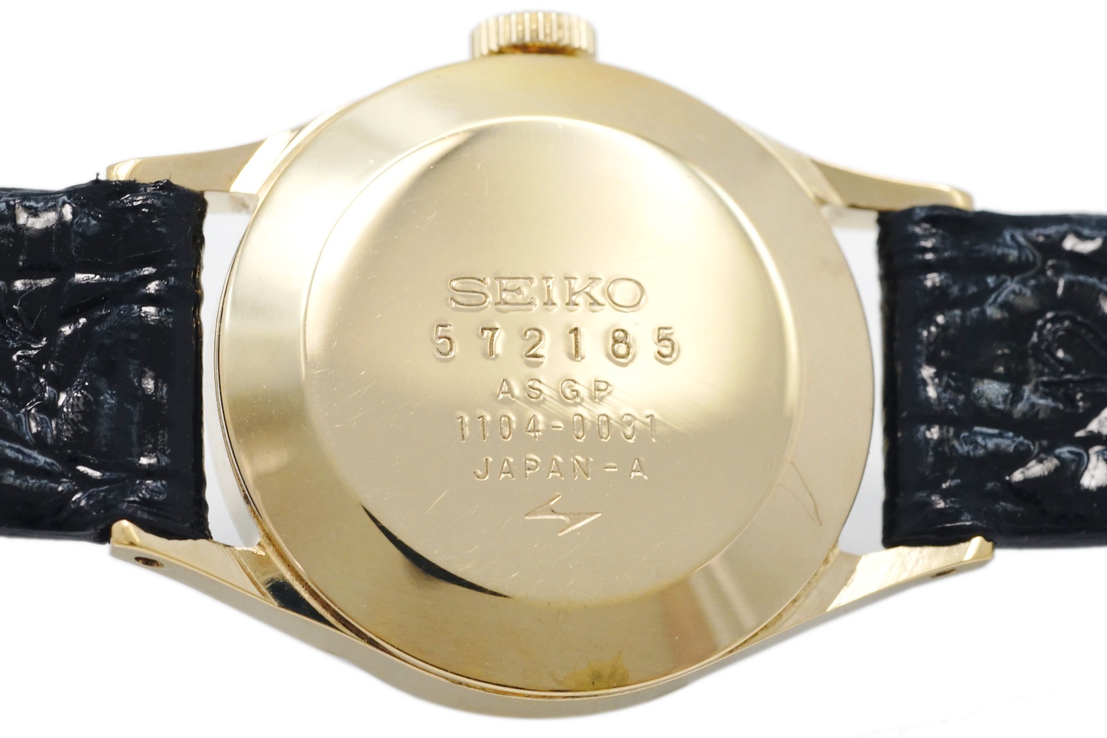 セイコー レディース 1104-0031 金メッキ Cal.1104A 21石 OH済 昭和50