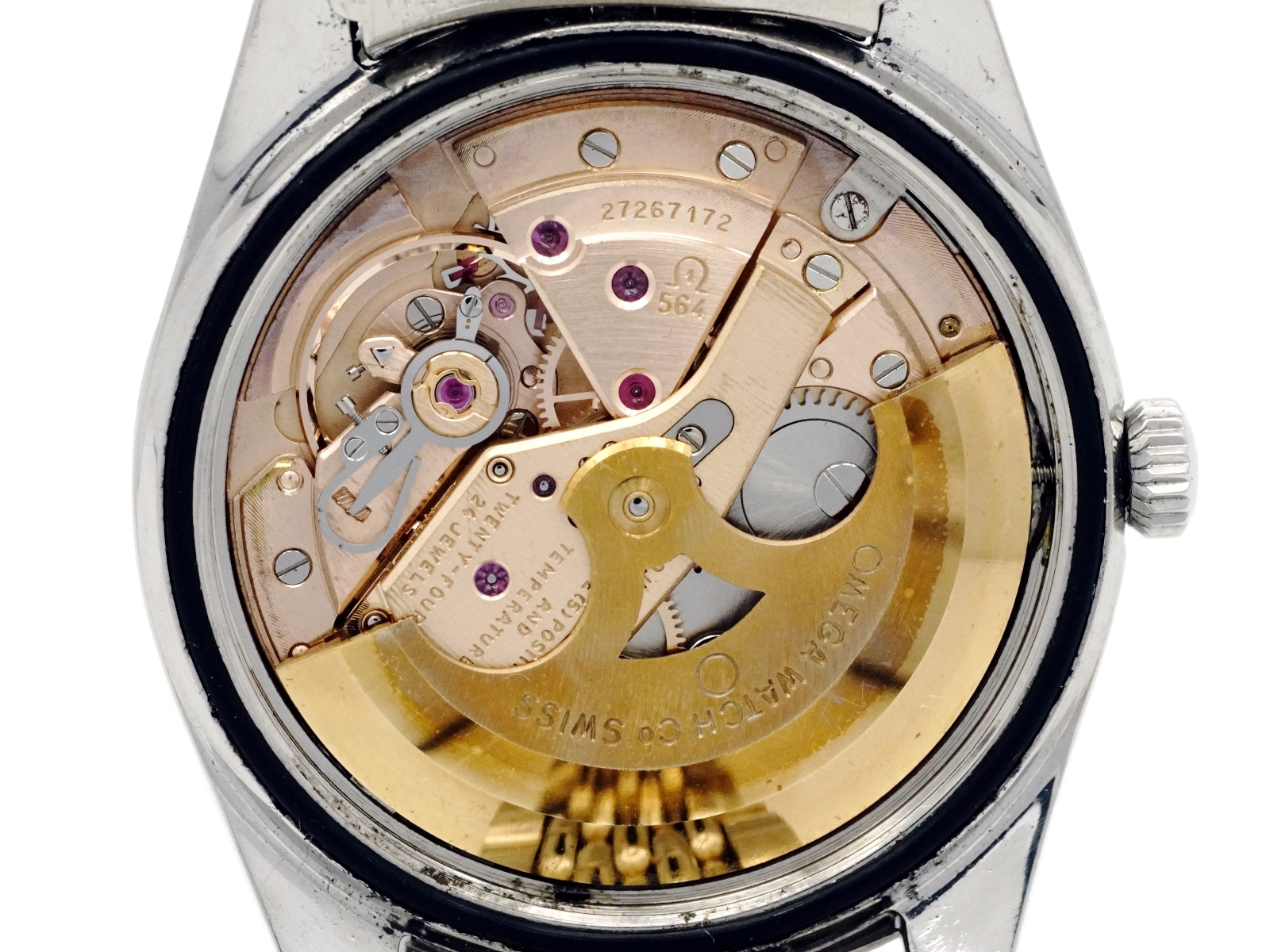 オメガ シーマスター クロノメーター 168.024 純正ブレス Cal.564 自動