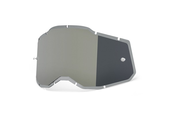 シルバーミラー インジェクテッド 100% GEN2 RC2・AC2・ST2ゴーグル用