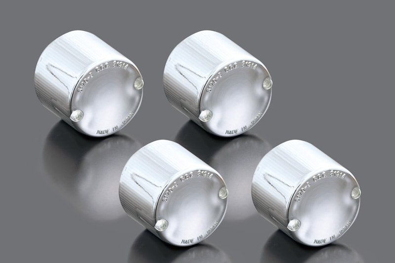 フルミラーコーティング ウインカーレンズ ヨーロピアン50Φレンズ 4PC