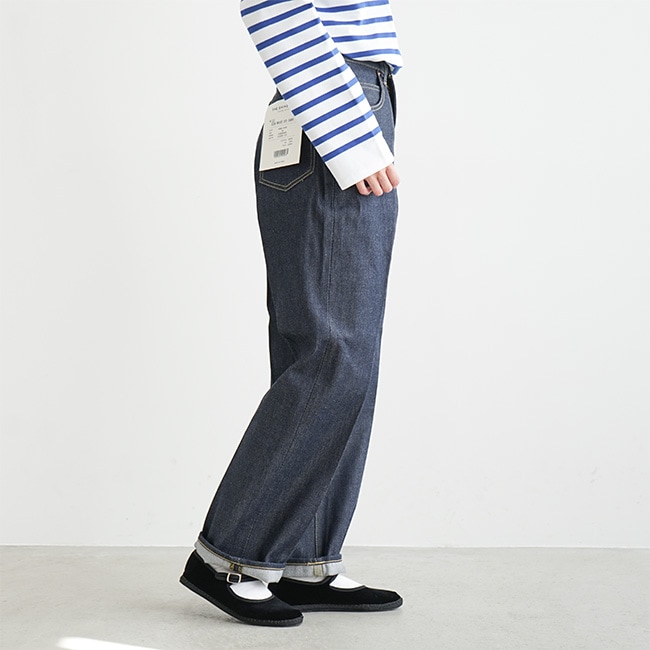 20AMSPA65]THE SHINZONE(ザ シンゾーン)HIGH WAIST IVY JEANS/ハイ