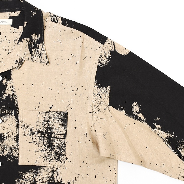 251OJ-SH23]OLD JOE(オールドジョー)TSUJIMURA SHIRO ABSTRACT PAINT