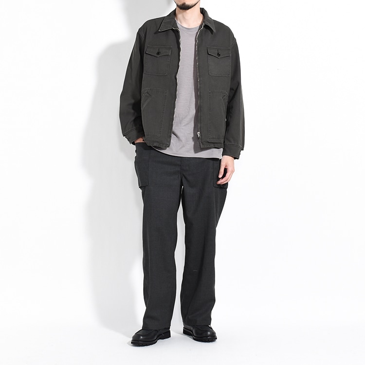 PMAT-OT03]PHIGVEL(フィグベル) DUCK CLOTH WORKADAY JACKET(ダック