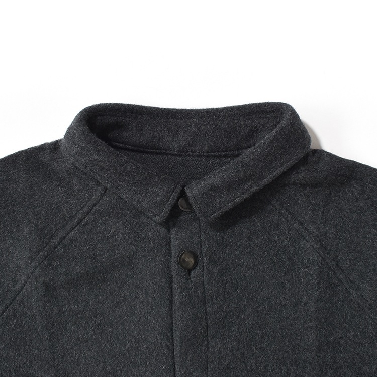 SH-108]MITTAN(ミタン/ミッタン)ウールシルクキャメルシャツ | MITTAN