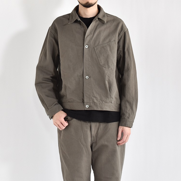 PMAR-OT03]PHIGVEL(フィグベル) C/P WORKADAY JACKET / コットン