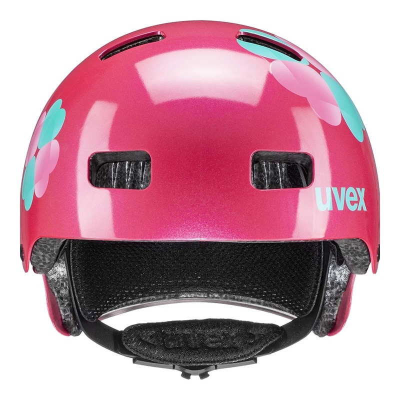 ウベックス KID 3 ピンクフラワー ヘルメット UVEX | ヘルメット,子供