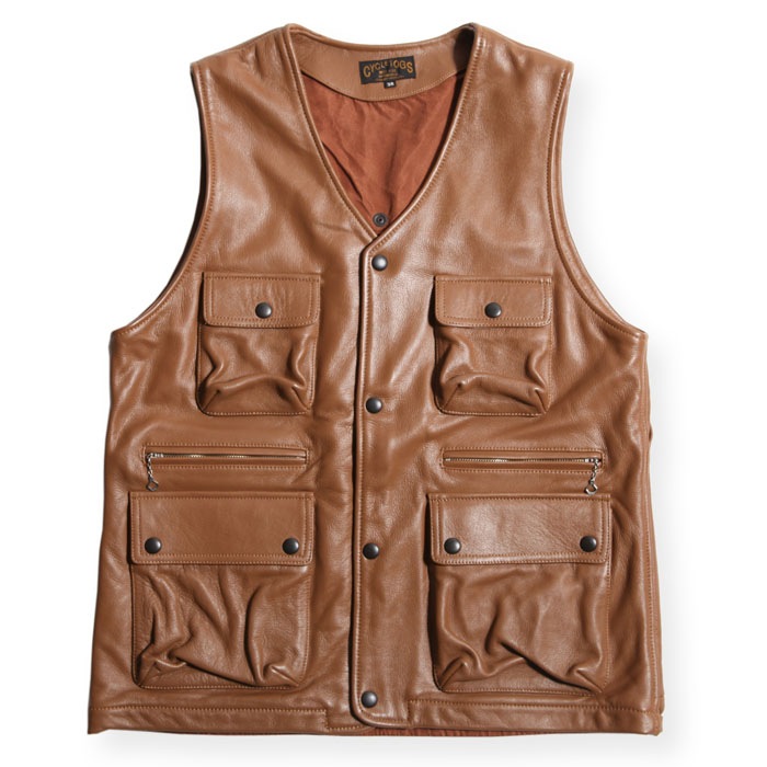 FORT MORGAN VEST | WESTRIDE,Outer,Leather | WESTERN RIVER ONLINE STORE