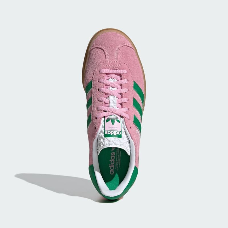 adidas C/O GAZELLE BOLD W トゥルーピンク/グリーン/フットウェア