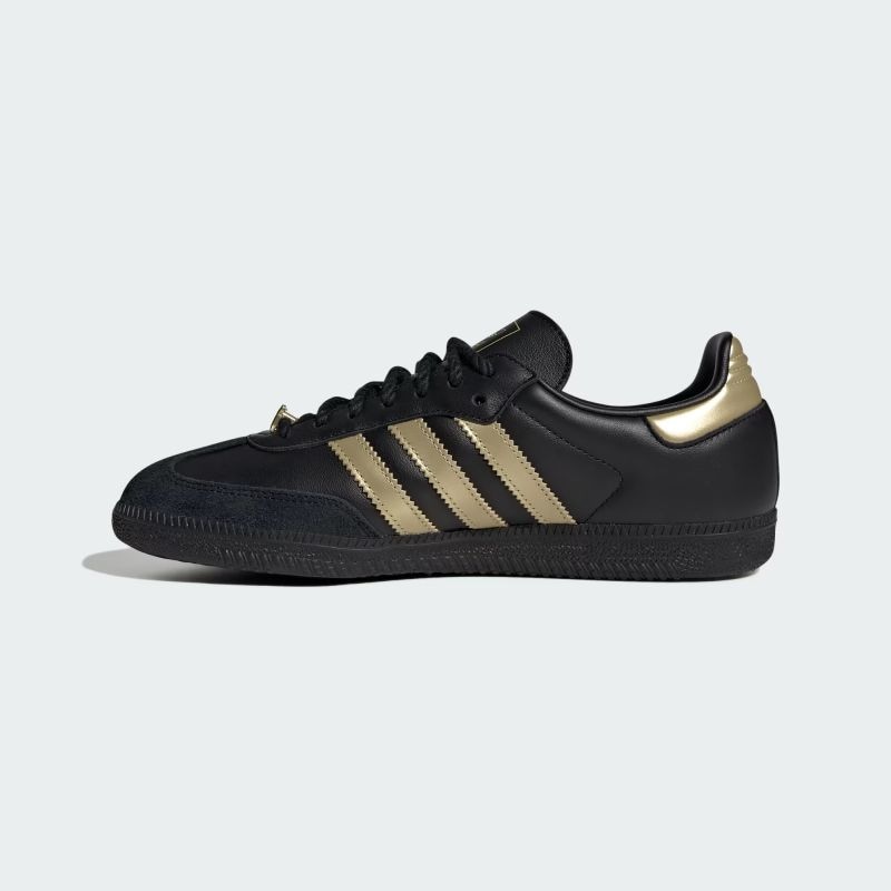 adidas 25Q4 SAMBA OG コアブラック/ゴールドメタリック/フットウェア