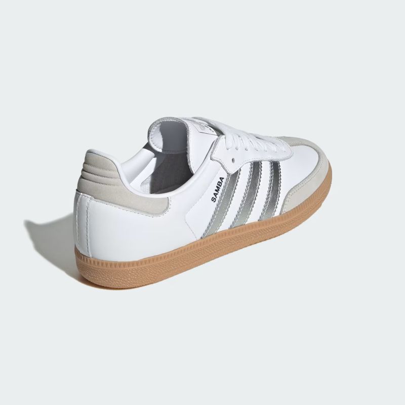 adidas C/O SAMBA OG W フットウェアホワイト/シルバーメタリック