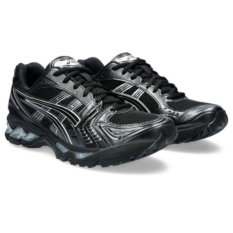 asics 26SS 2/12 GEL-KAYANO 14 1201A019-006 BLACK/PURE SILVER