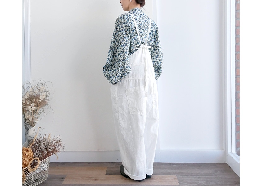 NARU（ナル）＊8ozムラデニムノッポサロペット(2色)】 | BOTTOMS